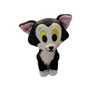Disney‎ Figaro Cat 6" Plush Stuffed Animal Black & White Pinocchio